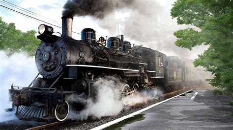 Penting 18 Vintage Steam Train