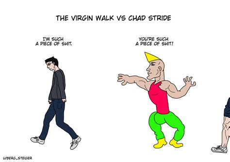 The Virgin Virgin Vs Chad Vs The Chad Virgin And Chad Rvirginvschad