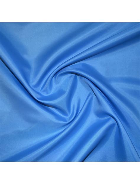 Bright Blue Super Soft Dress Lining Fabric Fabrics Calico Laine