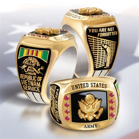 Vietnam Military Service Rings Personalized Military