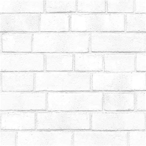Devine Color Textured Brick Peel And Stick Wallpaper White Target