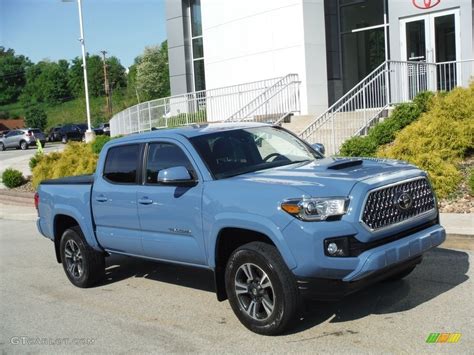 2019 Cavalry Blue Toyota Tacoma Trd Sport Double Cab 4x4 144280177