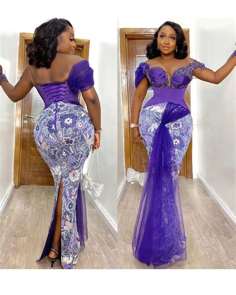 Exquisite Nigerian Lace Asoebi Styles Volume 37 A Million Styles