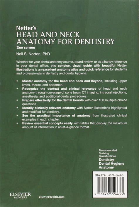 Netters Head And Neck Anatomy For Dentistry 2nd Edition By Neil S
