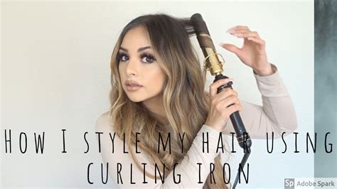 mint professional extra long curling iron 1 4 inch 2 heater ceramic barrel that stays inch hair