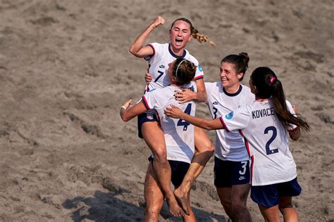 Us Womens Beach Soccer National Team Calls In 18 Players For