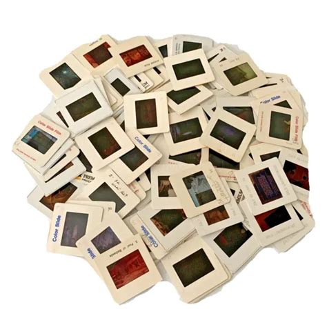 Vintage 35mm Slide Lot Of 100 Random Picks For Collecting Craft School Projects 1199 Picclick
