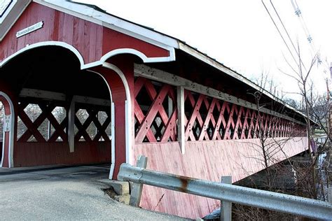 Thompson Covered Bridge Main St Swanzey Nh Covered Bridges Old