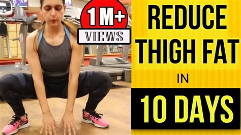 5 Exercise To Reduce Thigh Fat In A Week Legs Fat Burn