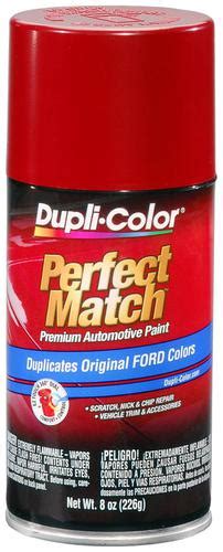 Dupli Color Perfect Match 8 Ounce Candy Apple Red Spray Paint Ebfm0188