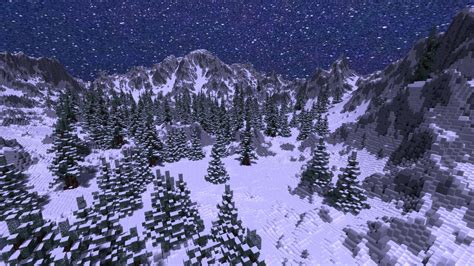 Snowy Forest Minecraft Map