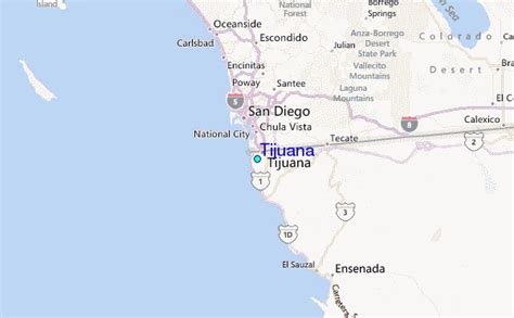 Tijuana Tide Station Location Guide