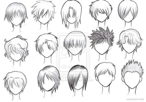 How To Draw Anime Boy Hair Step By Step For Beginners Hd