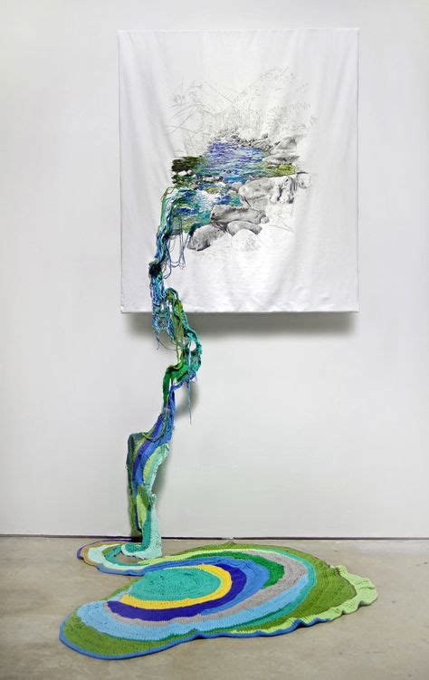 Collection by maria joseph • last updated 11 weeks ago. New Embroidered Landscapes That Cascade off the Wall by ...