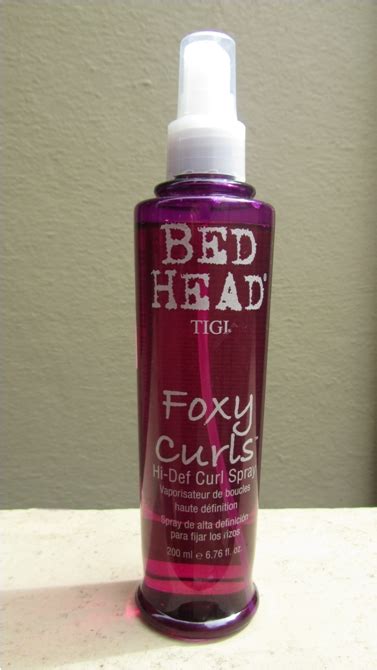 Tigi Bedhead Foxy Curls Hi Def Curl Spray Review