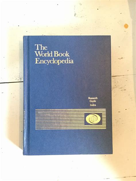 1980 The World Book Encyclopedia A Z 22 Books Blue Etsy