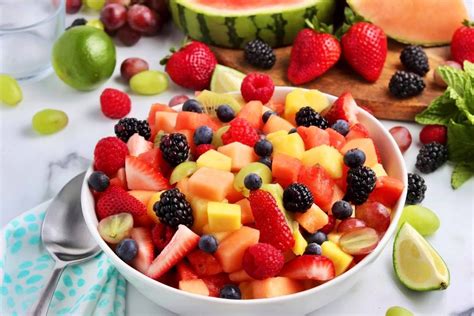 How To Make The Best Summer Fruit Salad Recipe Fresh Summer Fruit