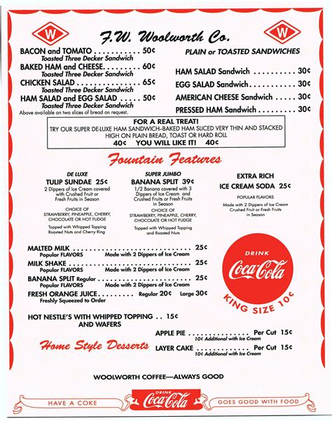 The physical endurance of the colonists was almost superhuman. Nifty 50s Shop | 1950's Style Diner Menu | Diner menu ...