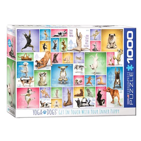 Ships from and sold by collections etc. EuroGraphics Yoga Dogs 1000Pcs - Animal Toy Shop