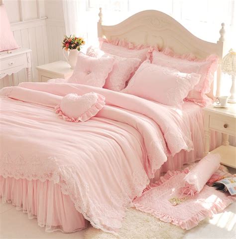 Faites attention à la matière de votre linge de lit haut de gamme. Diamant dentelle princesse ensembles de literie de luxe ...