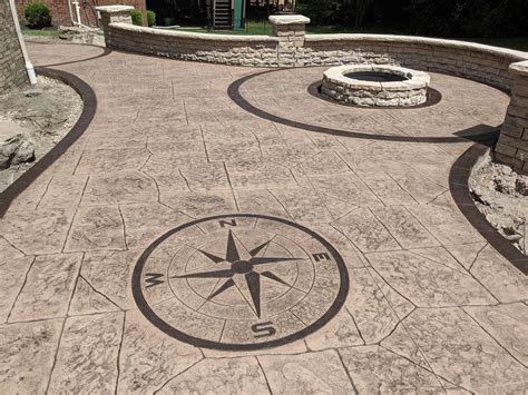 Stamped Concrete Michigan Landscaping Company