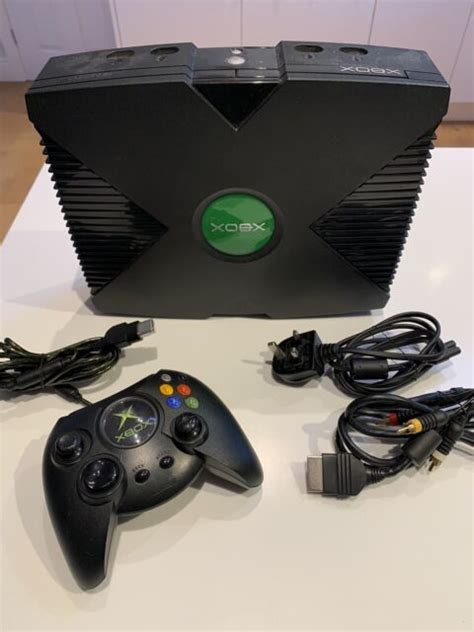 Microsoft Xbox Black Video Game Console X08 48873 For Sale Online Ebay