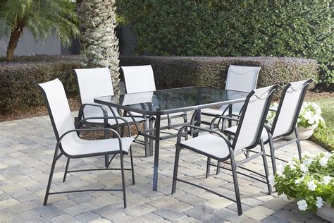 Bellbrook 7 Piece Patio Dining Set Outdoor Dining Chairs Patio