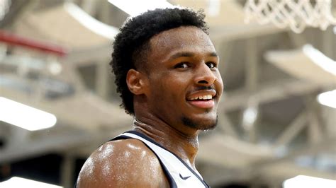 Bronny James: Stats, top colleges and NBA Draft stock for Lebron's son width=