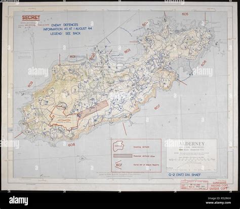 Mapa De Alderney Revisadas A Partir De Fotograf As A Reas De