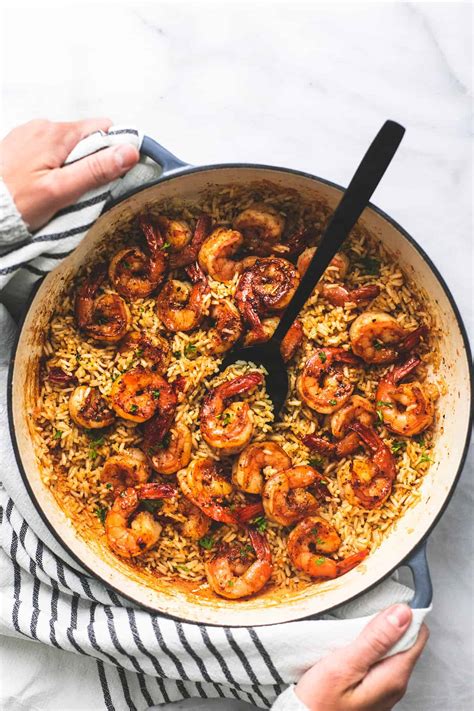 California Heritage In A Skillet Shrimp And Sausage Rice Delight