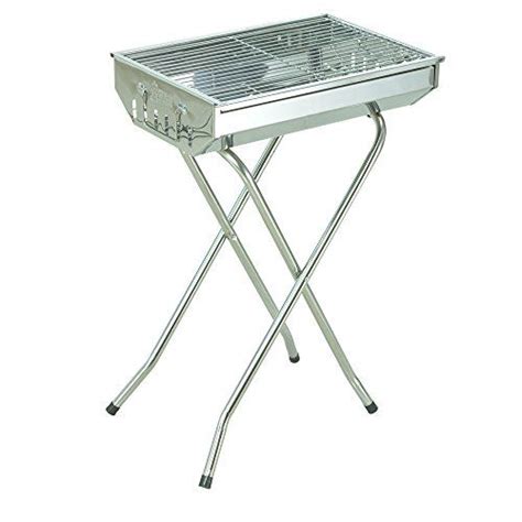 Tall Foot Style Stainless Steel Charcoal Grillsuitable For 68