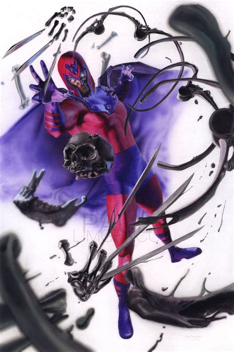 Artstation Magneto And Wolverines Skeleton