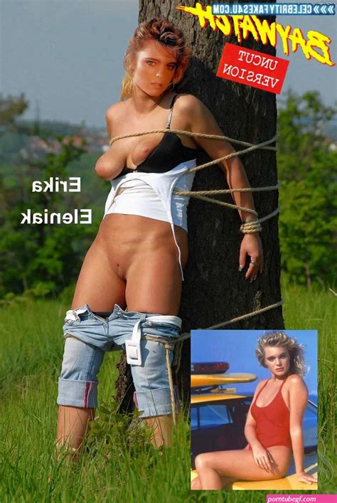 Erika Eleniak Tit Slip Pulls Panties Down Nudes 001 Celebrity Fakes 4U
