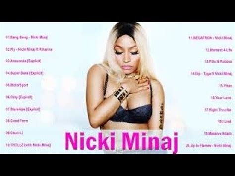 Nicki Minaj Greatest Hits Best Songs Of Nicki Minaj Full Album