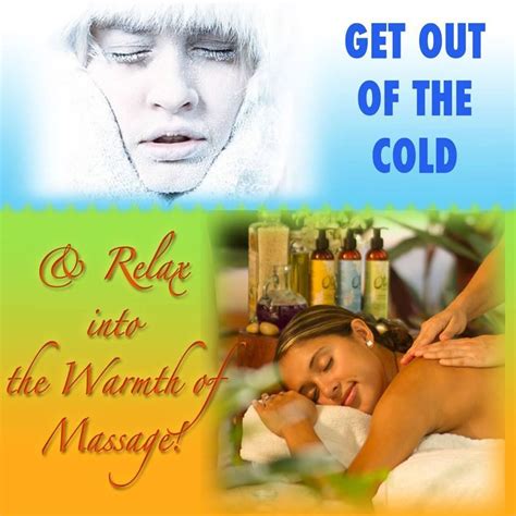 Come In Out Of The Cold And Relax With A Warming Massage Call For An Appointment 608 386 5877