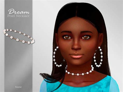 Dream Child Necklace By Suzue At Tsr Sims 4 Updates