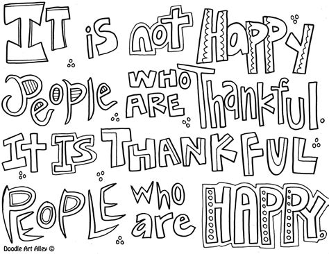 More words & quotes coloring pages. Attitude Quote Coloring Pages - Doodle Art Alley