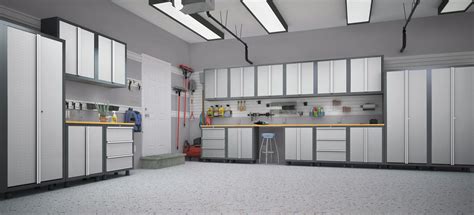 All of our garage cabinets feature: Image result for garage cabinets | Diy stained concrete floors, Garage cabinets, Garage storage ...
