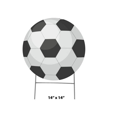 Trinx Soccer Ball Yard Garden Stake Wayfair Canada