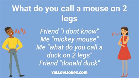But while some creative children can come up with their own, they usually need to borrow material from. Hilarious Mouse Jokes That Will Make You Laugh