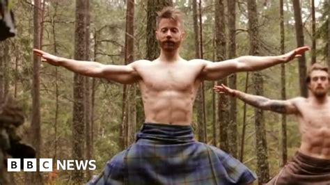 kilted yoga star targeted by homophobic hate mail bbc news