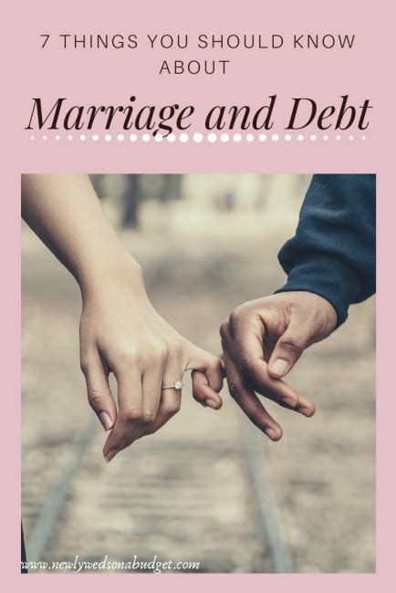 7 Things You Should Know About Marriage And Debt