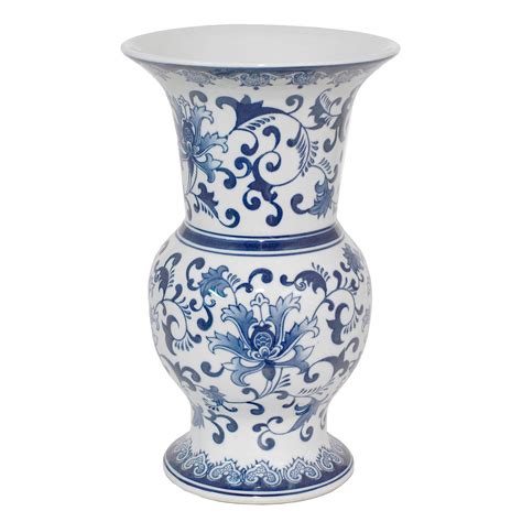 Ceramic Table Vase White Ceramic Vases Blue And White Vase Ceramic Vase