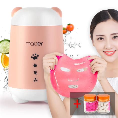 Buy Face Mask Maker Machine Facial Treatment Diy Automatic Fruit Natural
