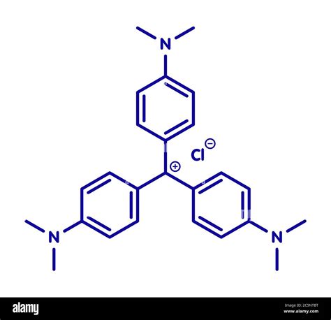 Crystal Violet Molecule Hi Res Stock Photography And Images Alamy