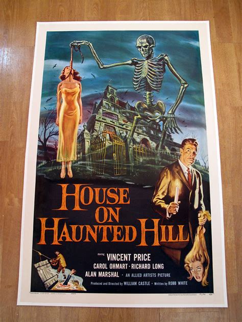 House On Haunted Hill 1959 — Vintage Movie Posters Forum