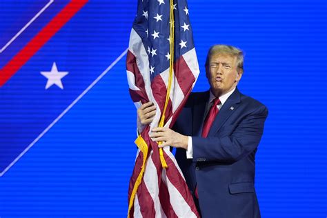 Donald Trump Appears to Violate US Flag Code in Viral Clip