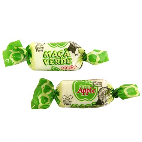Sour Green Apple Chewy Candy Wrapped Candy Bulk Candy Oh Nuts