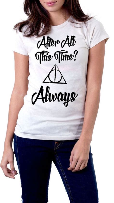 Always Harry Potter T Shirt Deathly Hallows Nhl Apparel T Shirts
