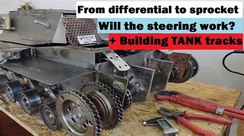 Heavy Rc Tank Differential To Sprockets And Tracks Building Ep8 Youtube